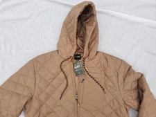 New Mack Russo Bomber Jacket - Men's XL - lightweight quilted bomber - tan