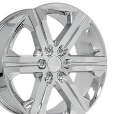 1pc 5667 Chrome 22x9 Wheel 6x139.7 24et Fit Chevy Gmc Cadillac 1pc 5667 Chrome 22x9 Wheel 6x139.7 24et Fit Chevy Gmc Cadillac