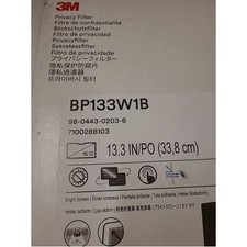 3M BP133W1B BRIGHT SCREEN PRIVACY FILTER FOR 13.IN 16:10 LAPTOP