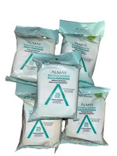  5 Almay Biodegradable Clear Complexion Makeup Remover Towelettes 25ct