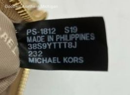 Michael Kors Gold Tote Purse Authentic - image 6