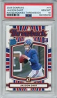 2025 Panini Donruss Jaxson Dart THROWBACK Rated Rookie RC #41 PSA 10 Gem GIANTS