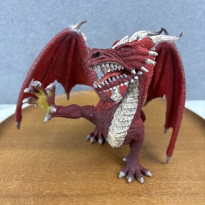Schleich Eldrador Red Dragon Warrior Figure Opening Jaw No. D-73527 Fantasy