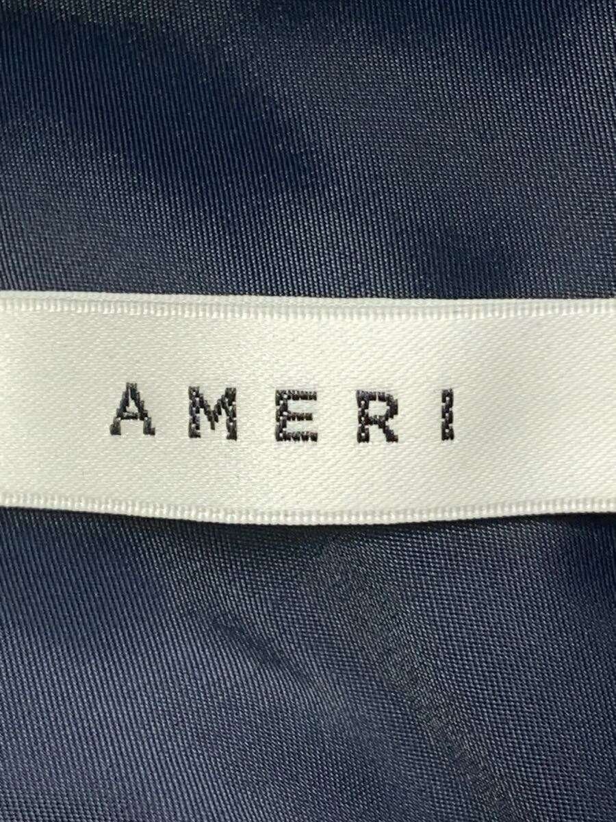 AMERI Long Skirt M Polyester Navy - image 4