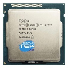 Intel Xeon E3-1220v2 Sr0ph Processeur Douille LGA 1155 3,10ghz Max 3,50ghz 69w_
