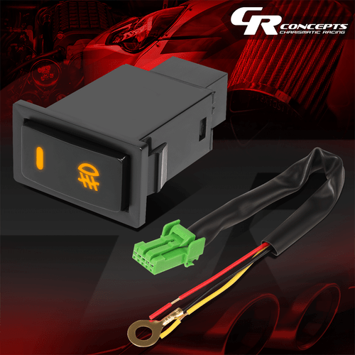 DASH MOUNTED FOG LIGHT CONTROL SWITCH+WIRING HARNESS FOR 2000-2010 TC XA ECHO - Picture 1 of 6