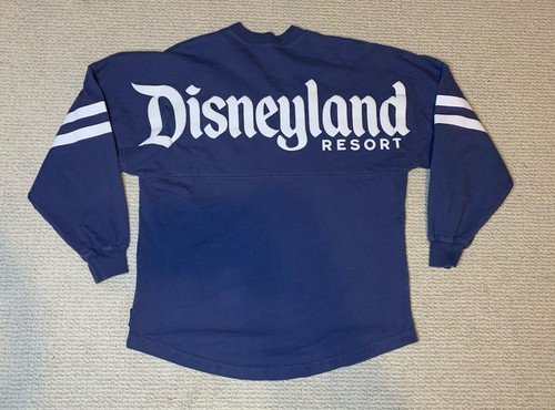 Disneyland Resort Spirit Jersey Adult S Long Sleeve Shirt Navy Mickey Parks USA - Picture 9 of 11
