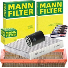 MANN FILTERSET INSPEKTIONSPAKET passend für FIAT 500+500C/312 1.4 100+102 PS