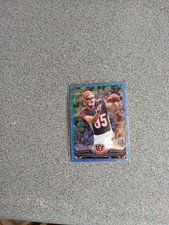 Tyler Eifert 2013 Topps Chrome Rookie Blue Wave Refractor A2