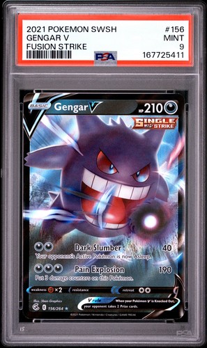 Gengar V graded PSA 9 for sale on eBay