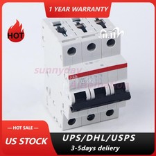 1PC ABB S203-K63 3P 63A circuit breakers New