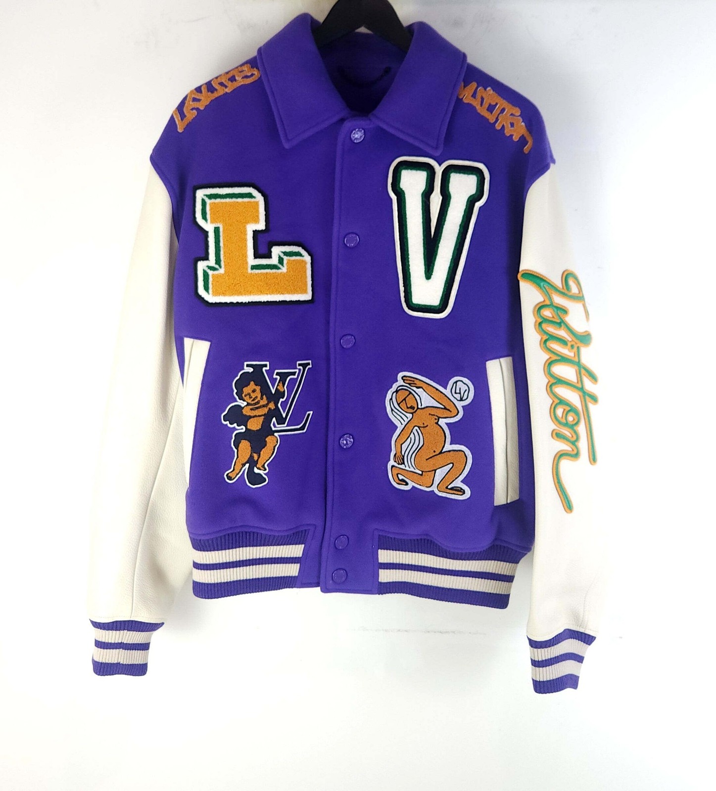 Louis Vuitton Multi-Patch Varsity Jacket 12941 15… - image 1