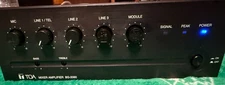 NEW OB TOA BG-2060 Mixer / Amplifier, 60 Watt, 70 Volt Speaker Output BG2060
