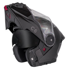 Daytona C6 Grey Carbon Fiber Anti Fog Full Fa...