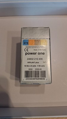 Power one Implant plus p675  Cochlear = 60 Stück