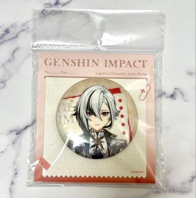 Genshin Can Badge Arlecchino Servant Shoko Eiho Series