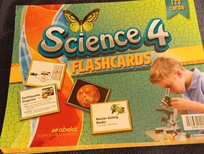 Abeka Science 4th Grade Teaching 172 Flashcards, Homeschool