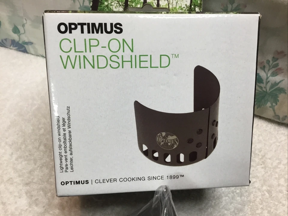 Parabrisas con clip Optimus para estufas de camping al aire libre Gas Crux & Crux Lite nuevo Foto 2 de 4