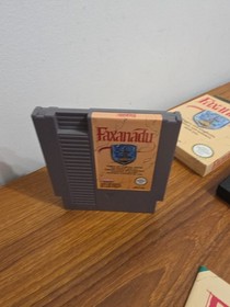 Faxanadu Nintendo Nes Spiel UK Version komplett verpackt mit Handbuch