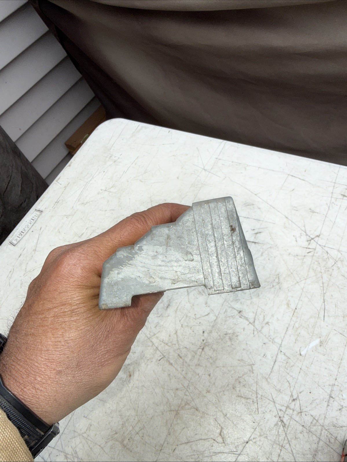 Vintage Metal 29-Hole Drill Bit Stand, 1/16" to 1/2", USA