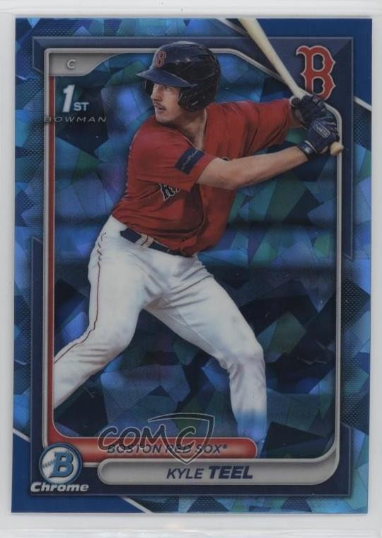 2024 Bowman Sapphire Edition Chrome Prospects Kyle Teel #BCP-48 1gm6