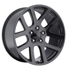 Oem Replica Wheels Fr 60 - Dodge Ram Srt10 20x9 Gloss Black 4pcs A1