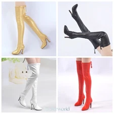1/12 6" Action Figure Fit for Female Sexy Shoes Knee High Boots PH UD