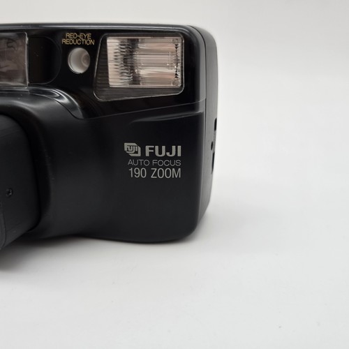 Fuji Discovery 190 Zoom Panorama 35 mm fotocamera punta e scatta pellicola - testata - Foto 5 di 12