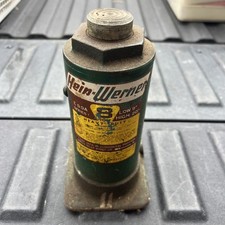 Vintage Hein Werner Bottle Jack 8 Ton Green - No Handle -