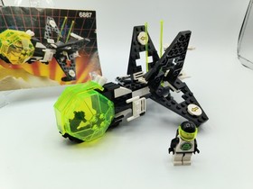 LEGO Space 6887 - Allied Avenger - 100% Complete + Instructions - NO Box