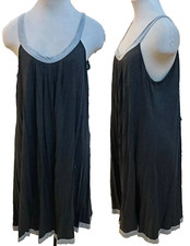 New Ekouder SZ 2XL BLACK MIDI DRESS PLUS SZ XXL