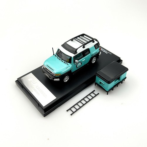 Time Micro 1:64 Toyota FJ Cruiser Department Of Forestay with Tent and Ladder - Picture 7 of 9