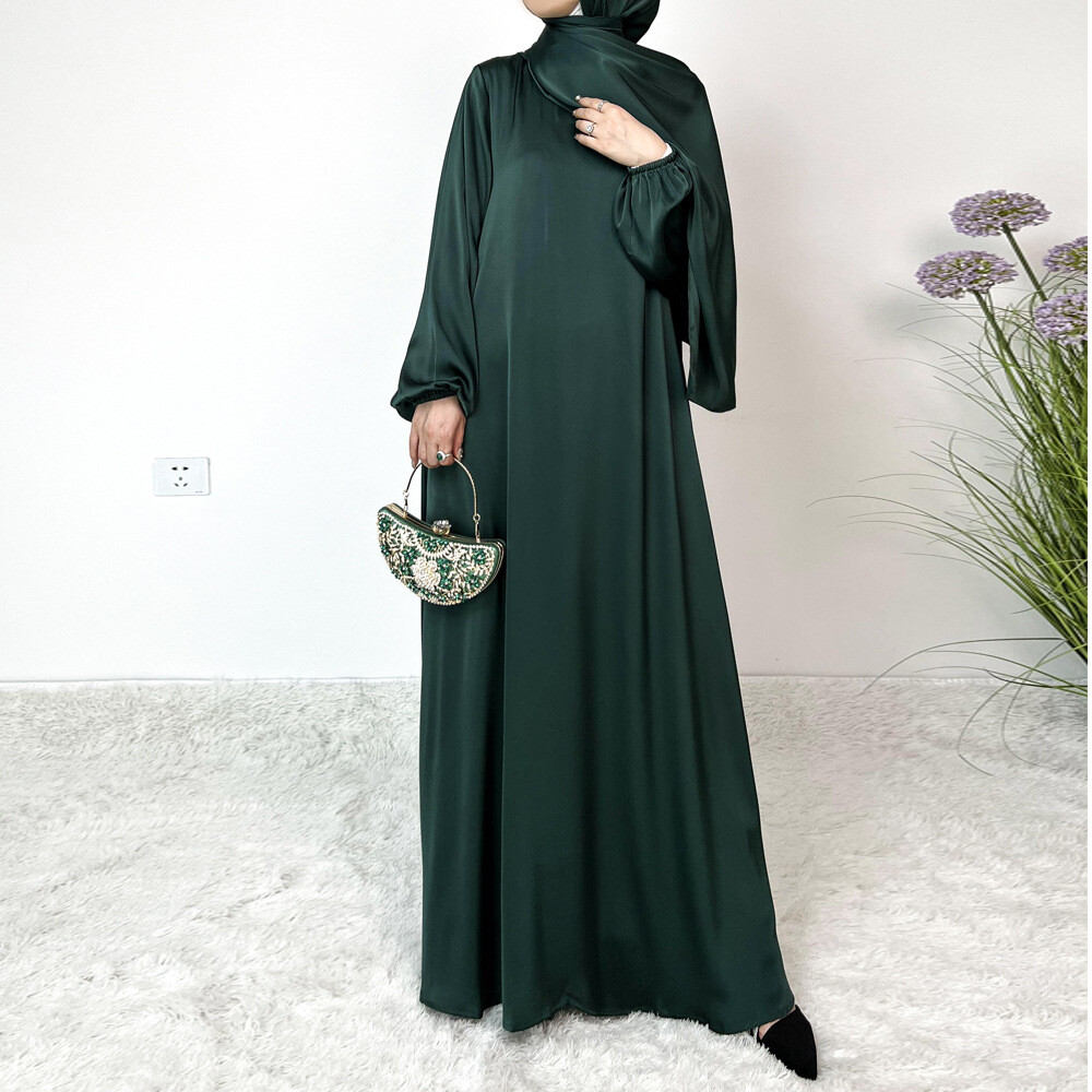 open lace back dress Emerald Gold Applique Fringed Embellished Hijab Henna Party Dress – Sultan  Dress main image 1