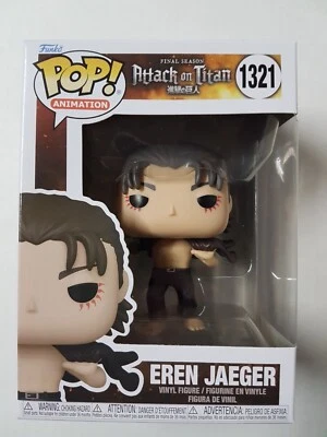 Funko Pop Attack on Titan #1321 Eren Jaeger Figure Brand NEW IN STOCK