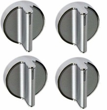 Burner Knob Compatible with Whirlpool Range  4 Pack  WEE730H0DS0 WEE730H0DW0