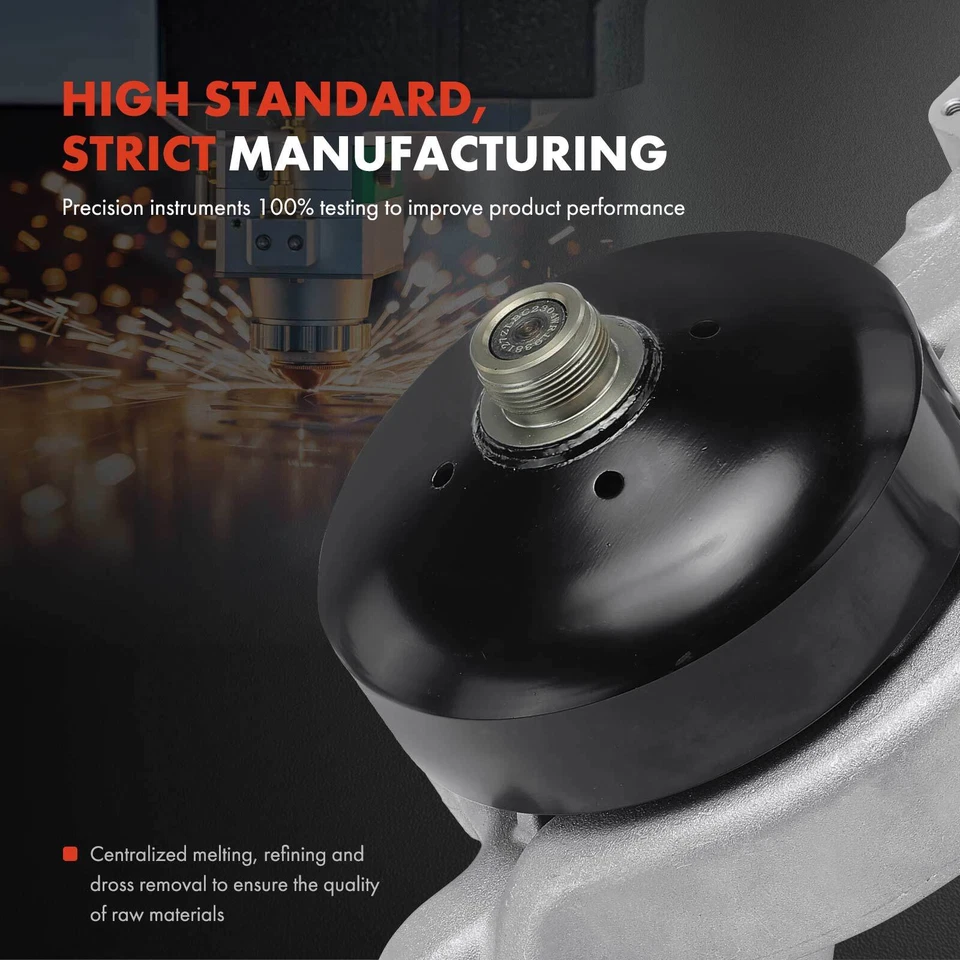 Nueva bomba de agua del motor para Chevrolet Tahoe 2007-2014 GMC Yukon Cadillac Escalade Foto 3 de 4