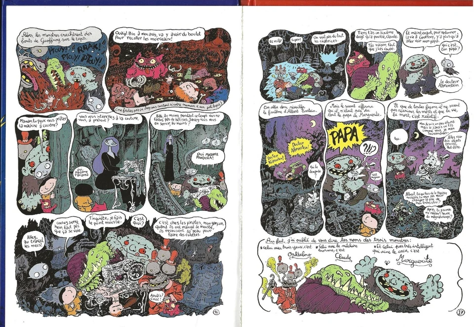 Petit VAMPIRE fait du Kung-Fu / Joann Sfar / BD bande dessinée 2005 TBE - Photo 3/3