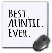 3dRose Best Auntie Ever - Family gifts for relatives and honorary Aunts and Grea