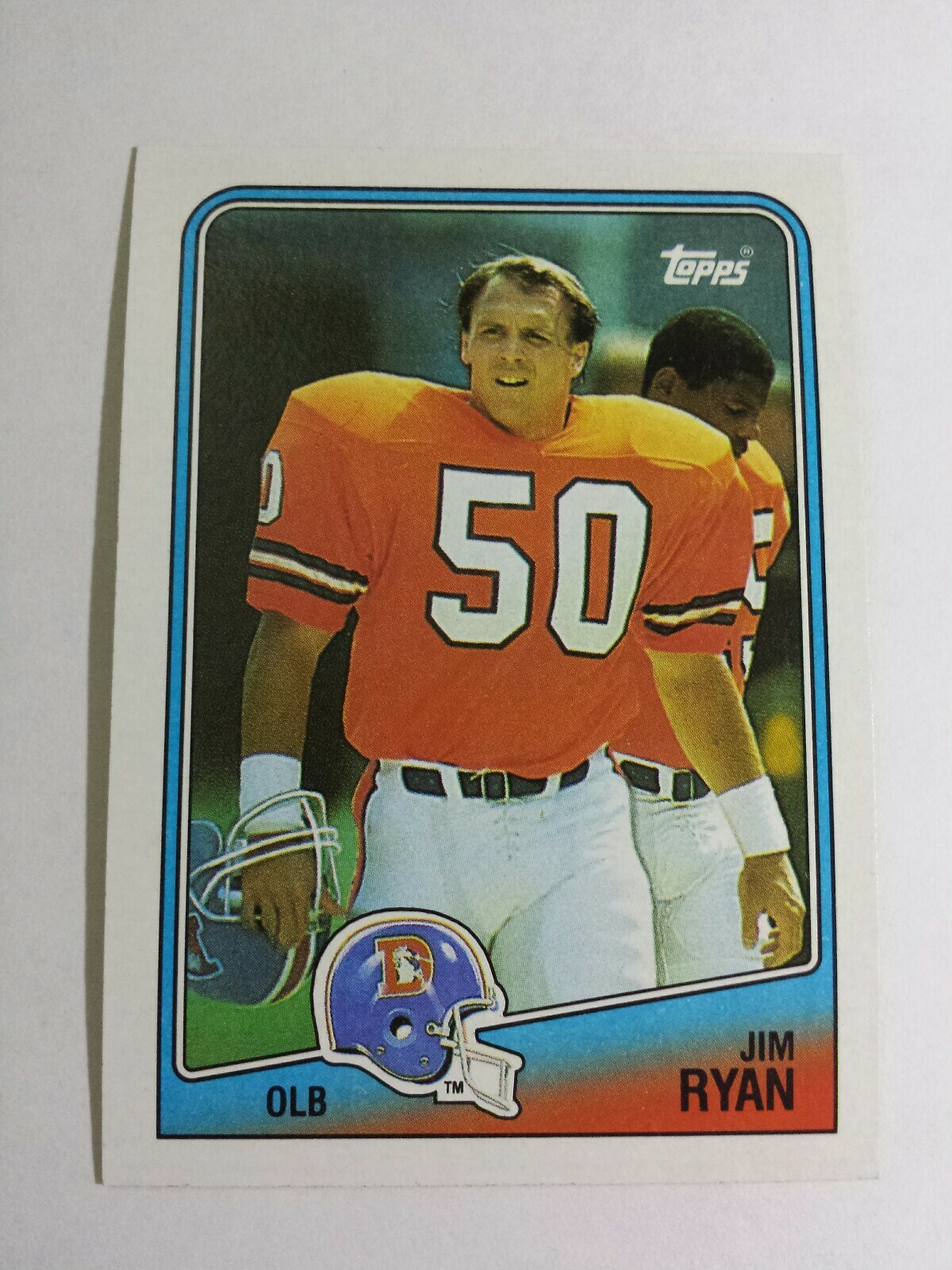 JIM RYAN 1988 TOPPS FOOTBALL CARD # 34 C4738