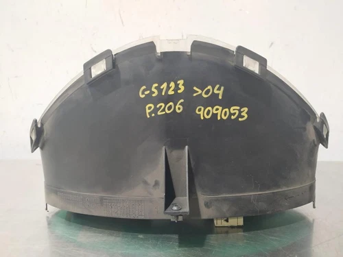 9656696080 Quadro Strumenti per PEUGEOT 206 E-Music 2004 909053 - Foto 5 di 10