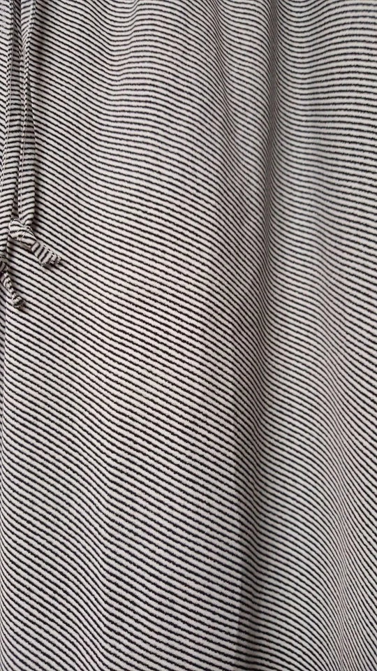 Pantalones de mujer Jennifer Lopez talla 1X negro blanco a rayas Foto 3 de 4