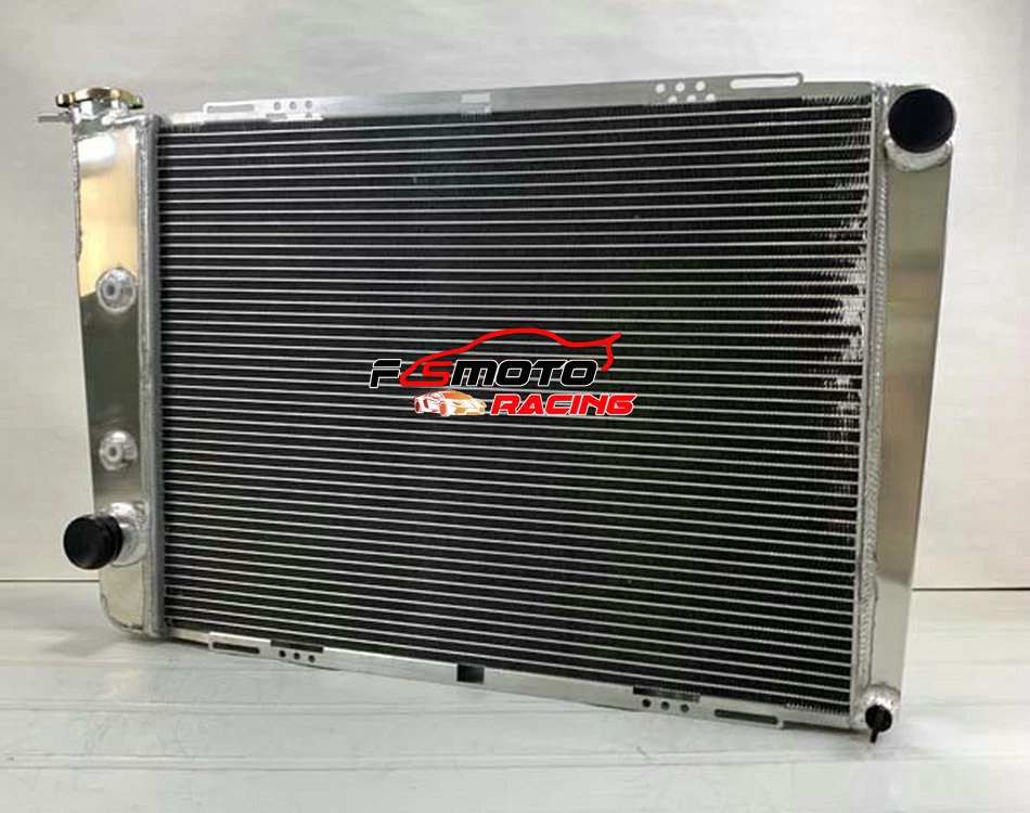 3 filas para radiador de aluminio Lincoln Continental 1968 1969 motor V8 AT Foto 4 de 4