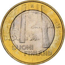 [#1274367] Finlandia, 5 Euro, Sammallahdenkmäki, 2013, Vantaa, Bi-metallico, SPL