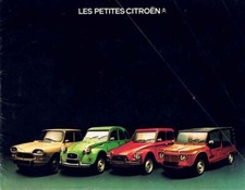 Catalogue brochure Citroën 2CV / Dyane / Mehari / Ami 8 09/1976 France