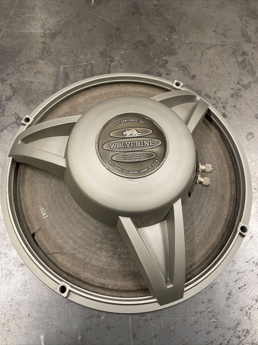 Pair of Electrovoice LS-12 Wolverine full range speakers 8 Pair of Electrovoice LS-12 Wolverine full range speakers 8
