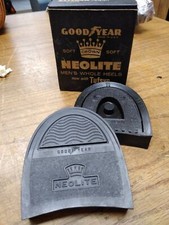 VTG NOS Goodyear Soft Crown Neolite Men's Whole Heels 11-12 Shoes Boots repair