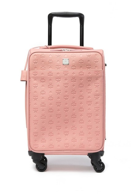 mcm rolling luggage