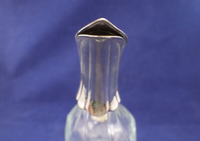 Duck Crystal Silver Plated Pitcher Decanter Carafe 1 Qt MCM