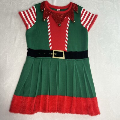 Holiday Time Peppermint Elf Sweater Dress Women's Sz XXL Christmas Jingle Balls | eBay Holiday Time Peppermint Elf Sweater Dress Women's Sz XXL Christmas Jingle Balls | eBay