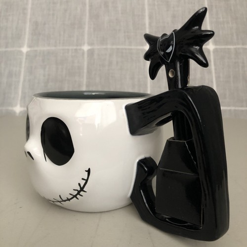 Disney Pesadilla antes de Navidad Jack Skellington Scary taza y cuchara sopa de café - Imagen 5 de 17
